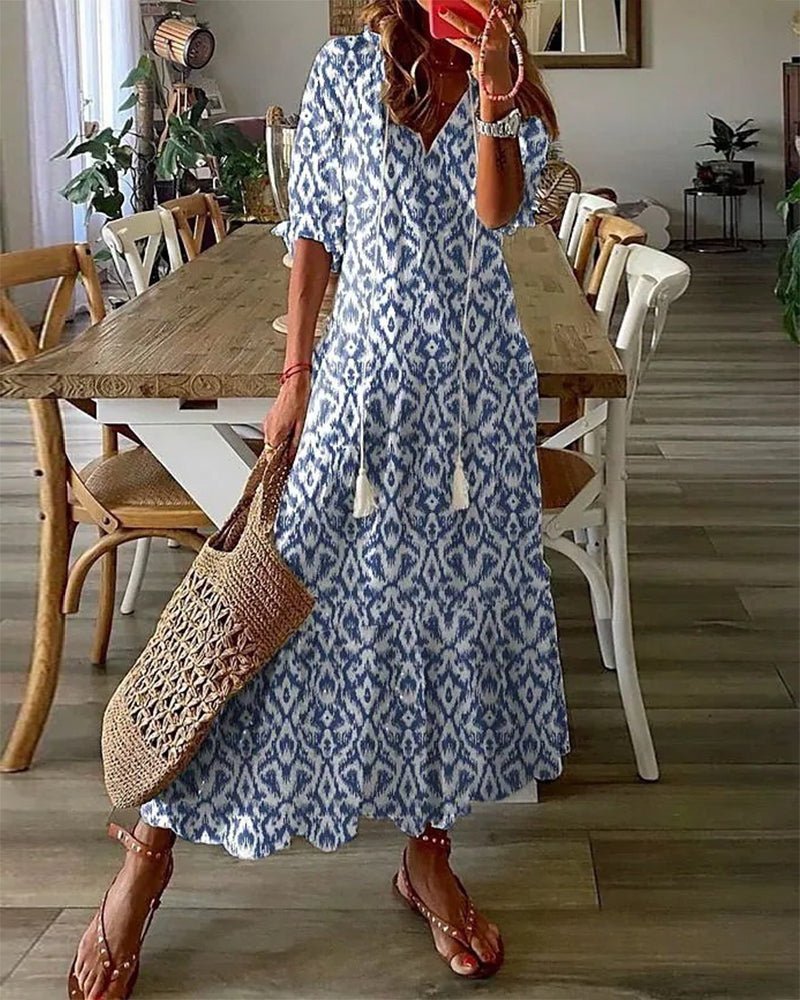 Lina | Effortless Boho Dress - Eline Carter