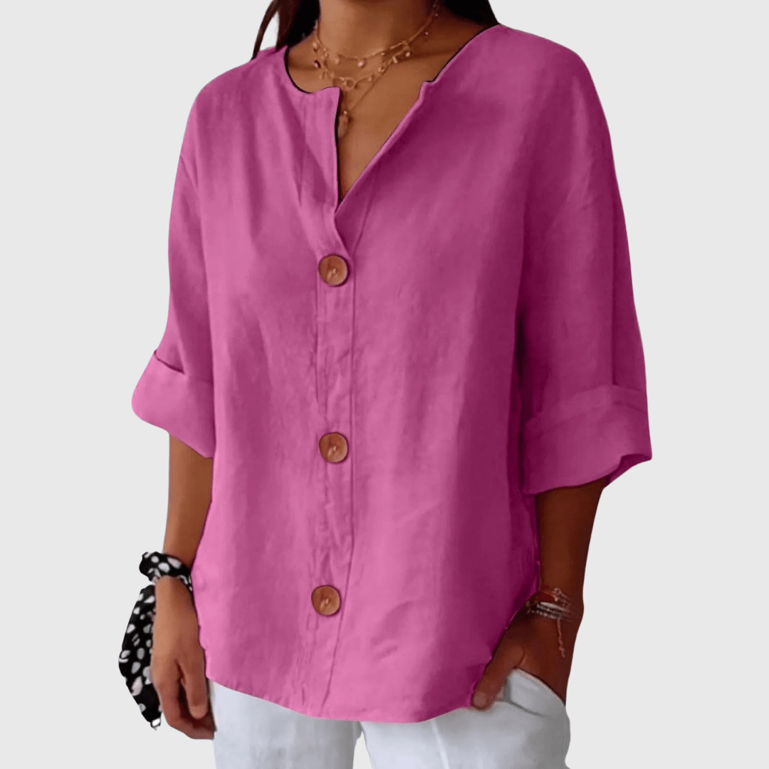 Natasha | Relaxed Elegant Blouse - Eline Carter