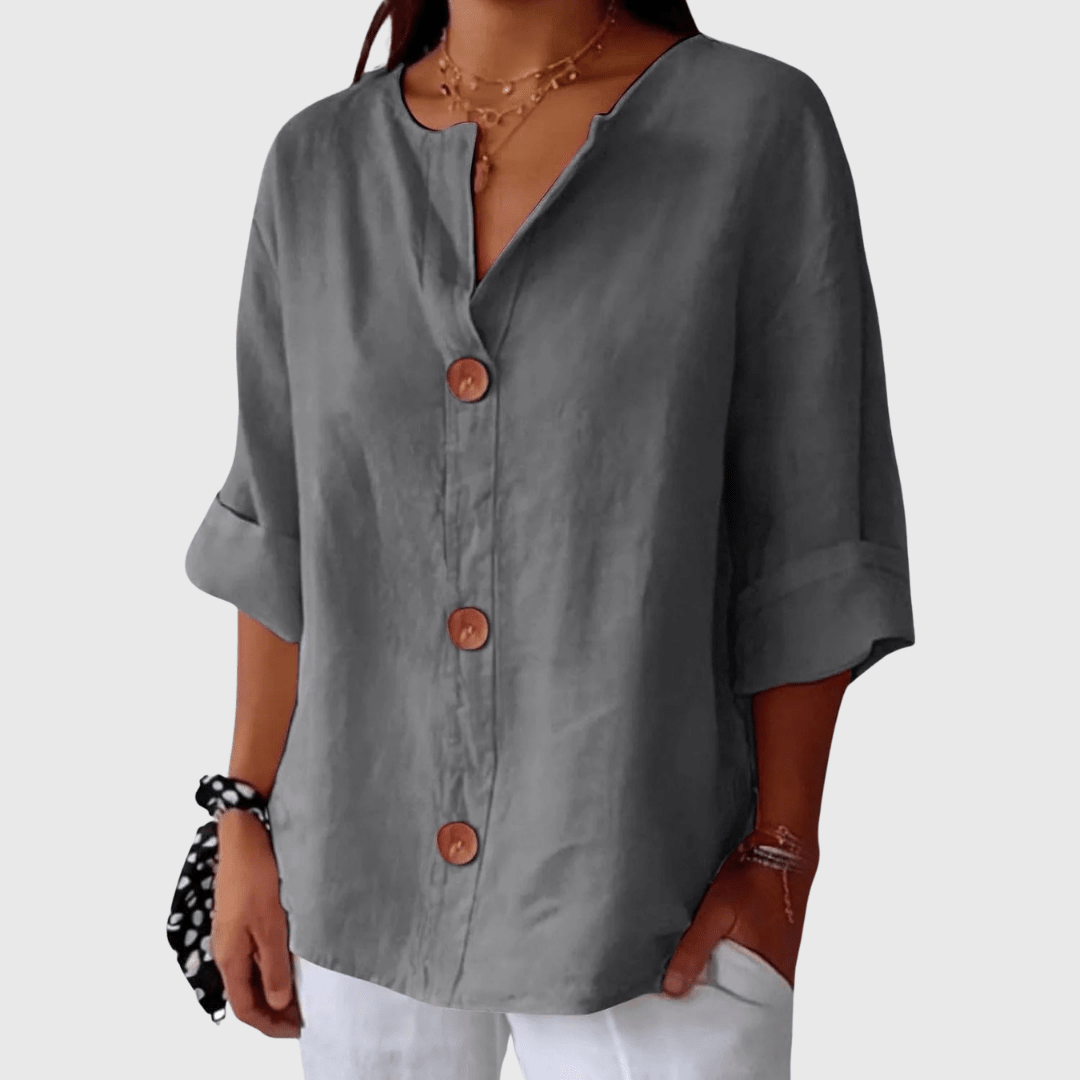Natasha | Relaxed Elegant Blouse - Eline Carter