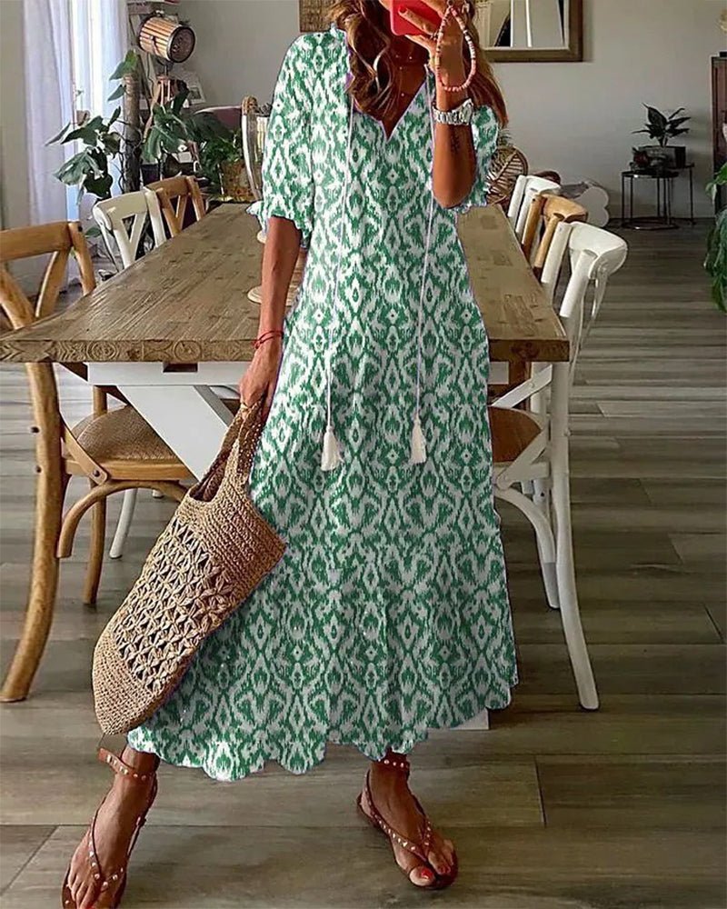 Lina | Effortless Boho Dress - Eline Carter
