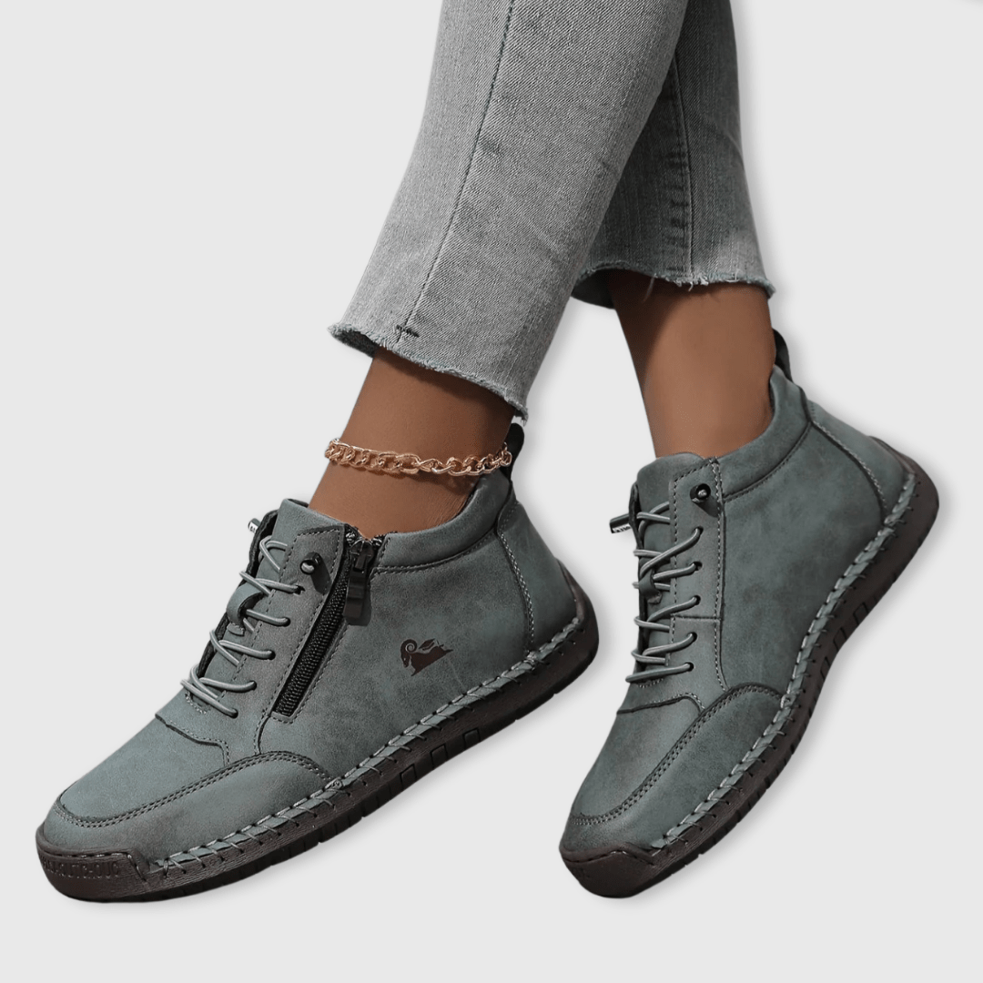 Helena | Zip - Up Orthopedic Shoes - Eline Carter