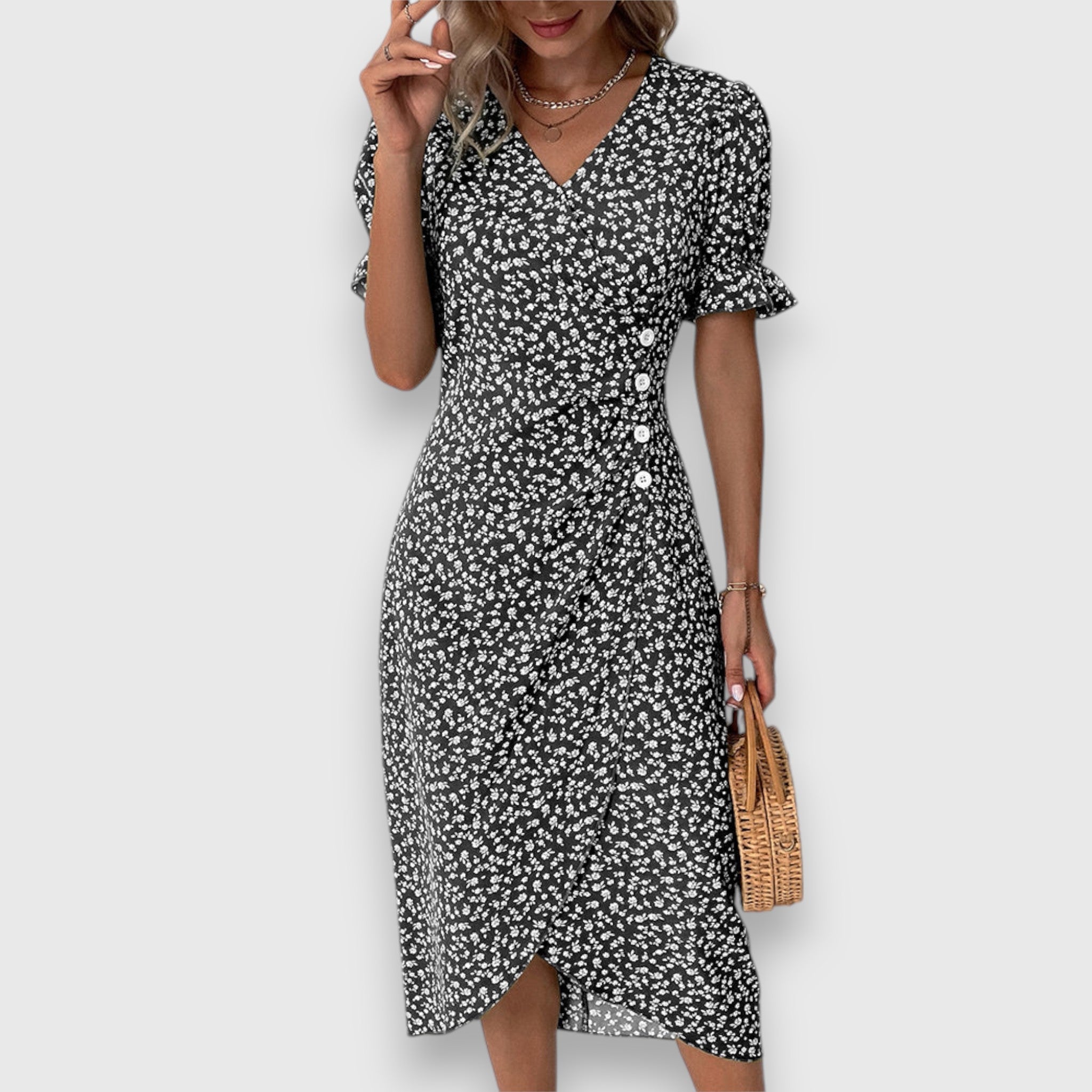 Francesca – Flower Dress - Eline Carter