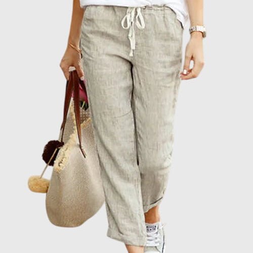 Nicole | Elegant Summer Trousers - Eline Carter