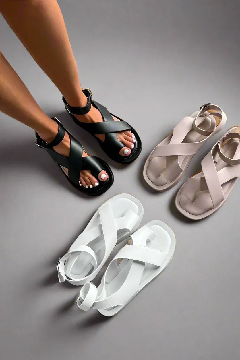 Petra | Elegant & Casual Sandals - Eline Carter
