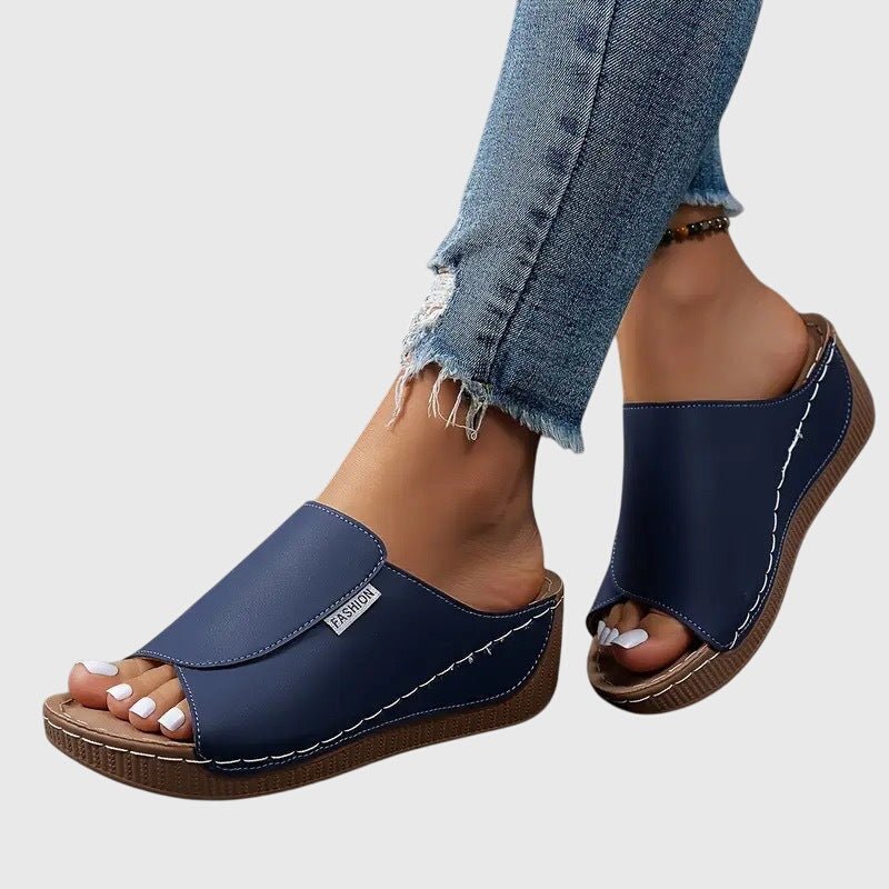 Esther | Orthopedic Wedge Sandals - Eline Carter