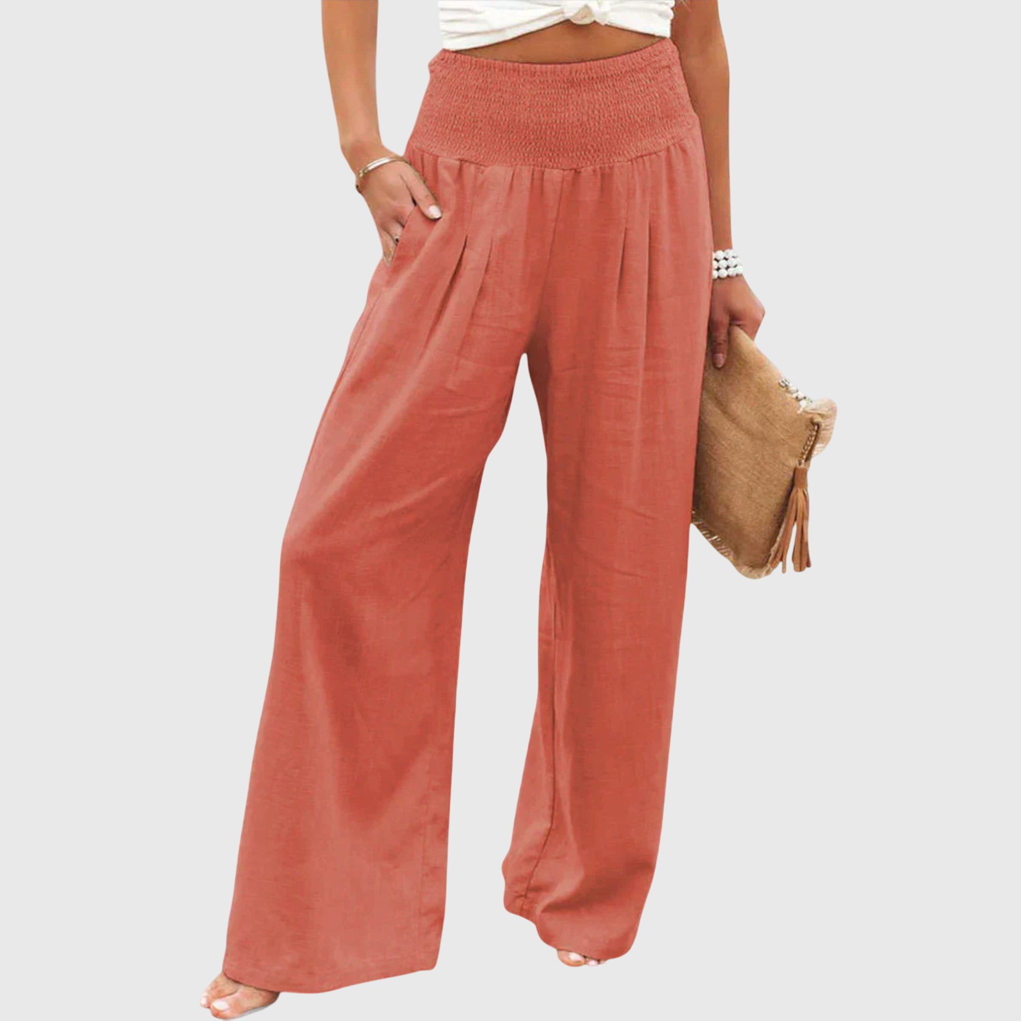 Samirah | Airy and Elegant Trousers - Eline Carter