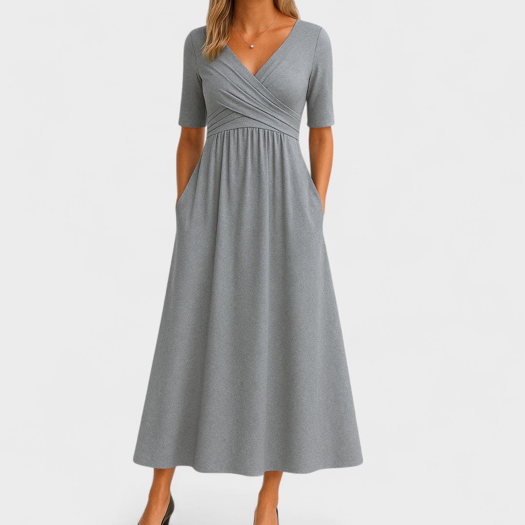 Lori | Elegant Wrap - Style Dress - Eline Carter