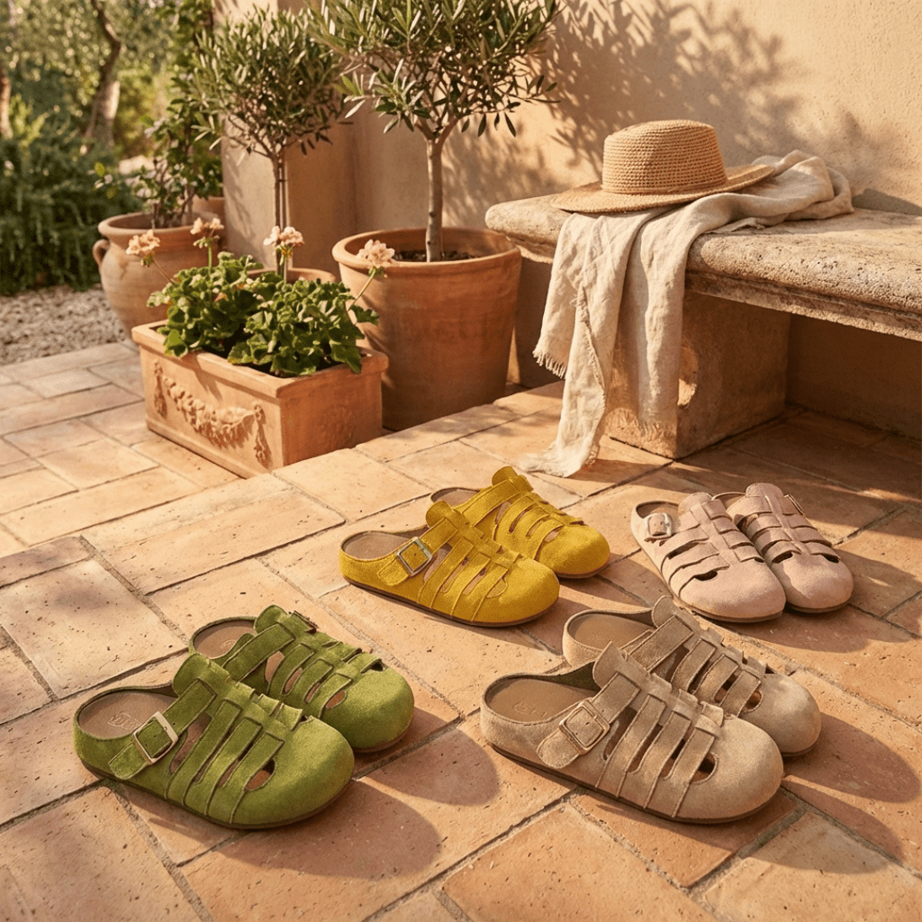 Nikki | Comfort Slip - On Mule Sandals - Eline Carter