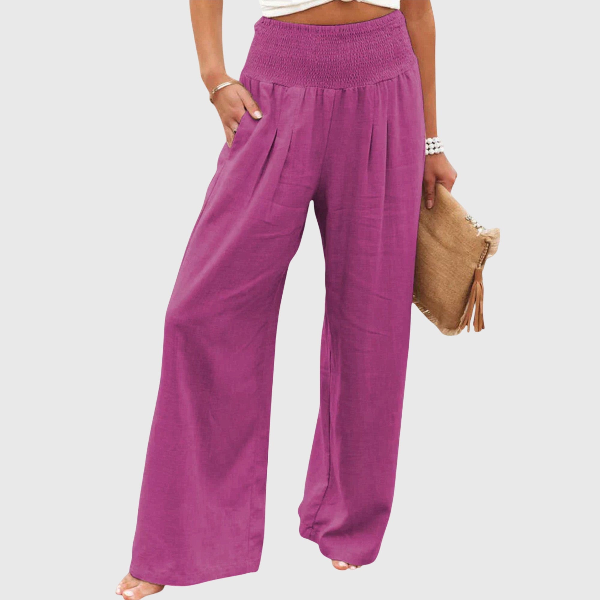 Samirah | Airy and Elegant Trousers - Eline Carter