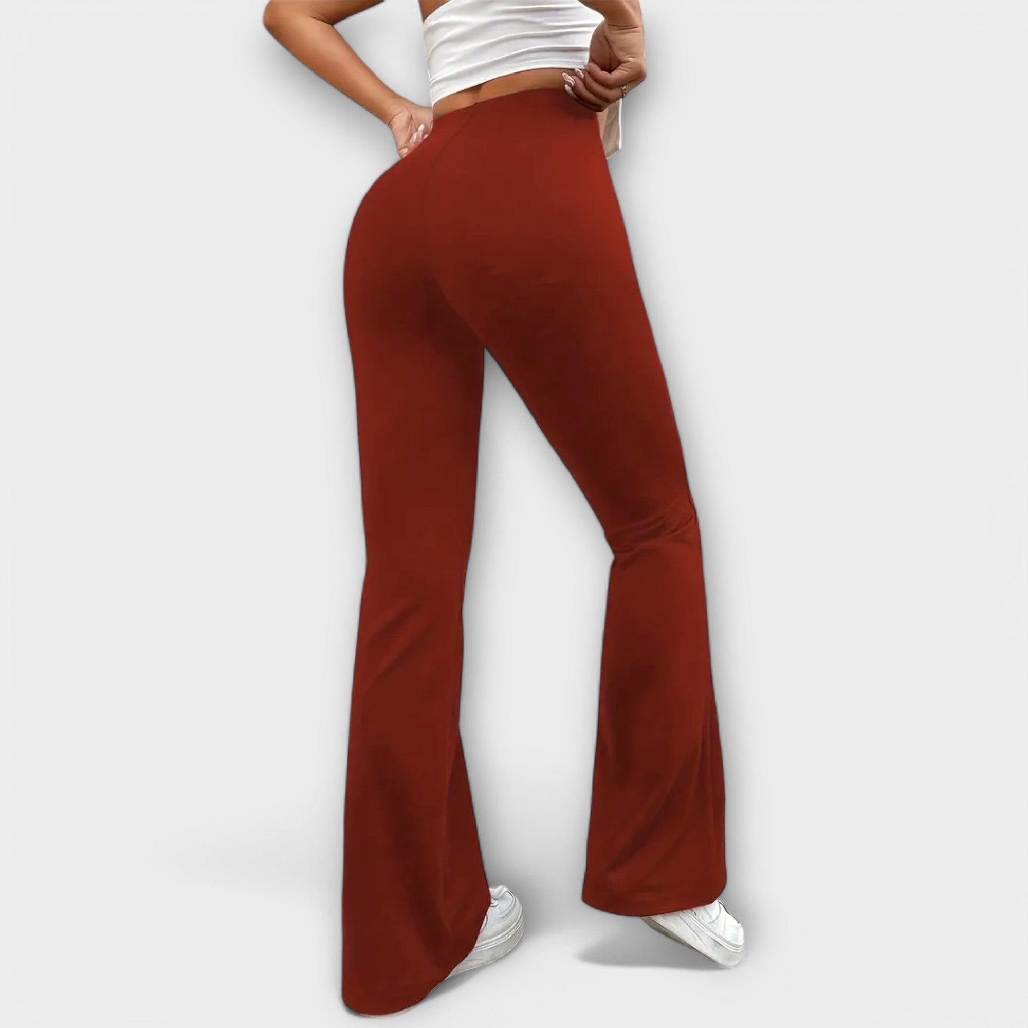 Morgan | Relaxed Trousers with Flared Leg - Eline Carter