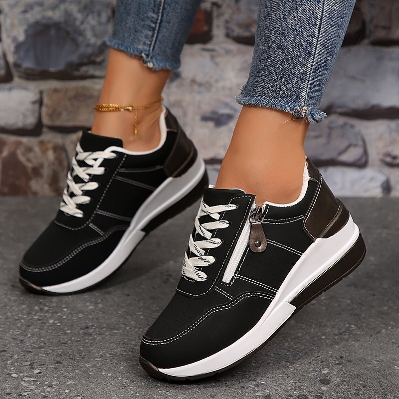 Lucien | Zip - Up Orthopedic Sneakers - Eline Carter