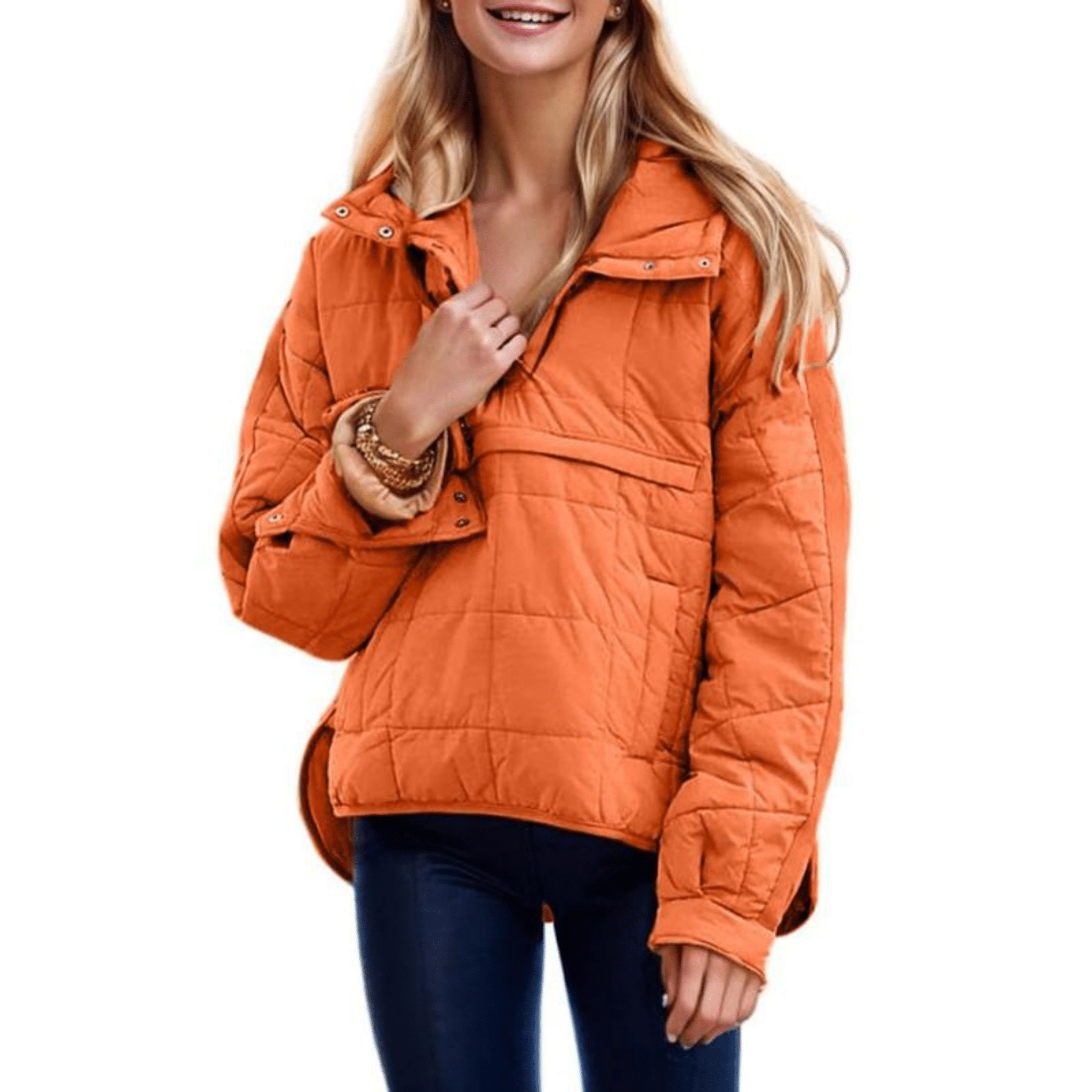 Melodie | Hooded Pullover Jacket - Eline Carter