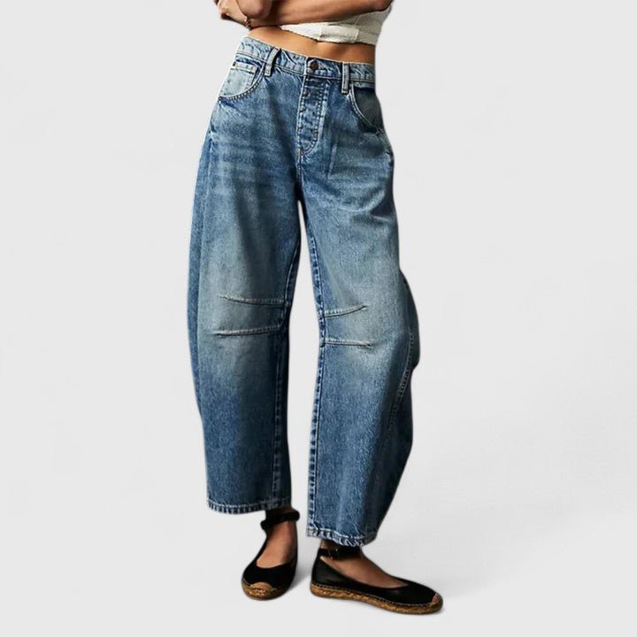 Danielle | Comfortable Wide - Leg Trousers - Eline Carter