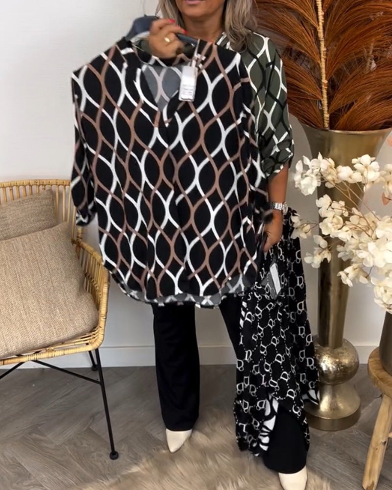 Jennifer | Casual Blouse with Long Sleeves - Eline Carter