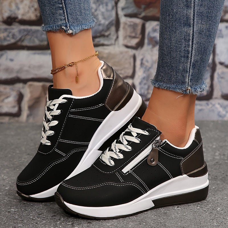 Lucien | Zip - Up Orthopedic Sneakers - Eline Carter