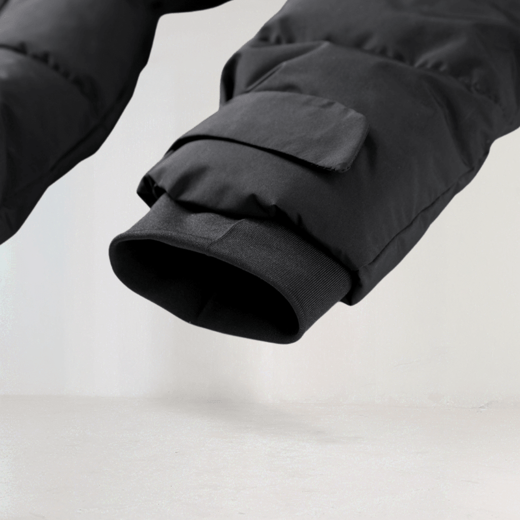 Georgia | Premium Insulated Black Ski Jacket - Eline Carter
