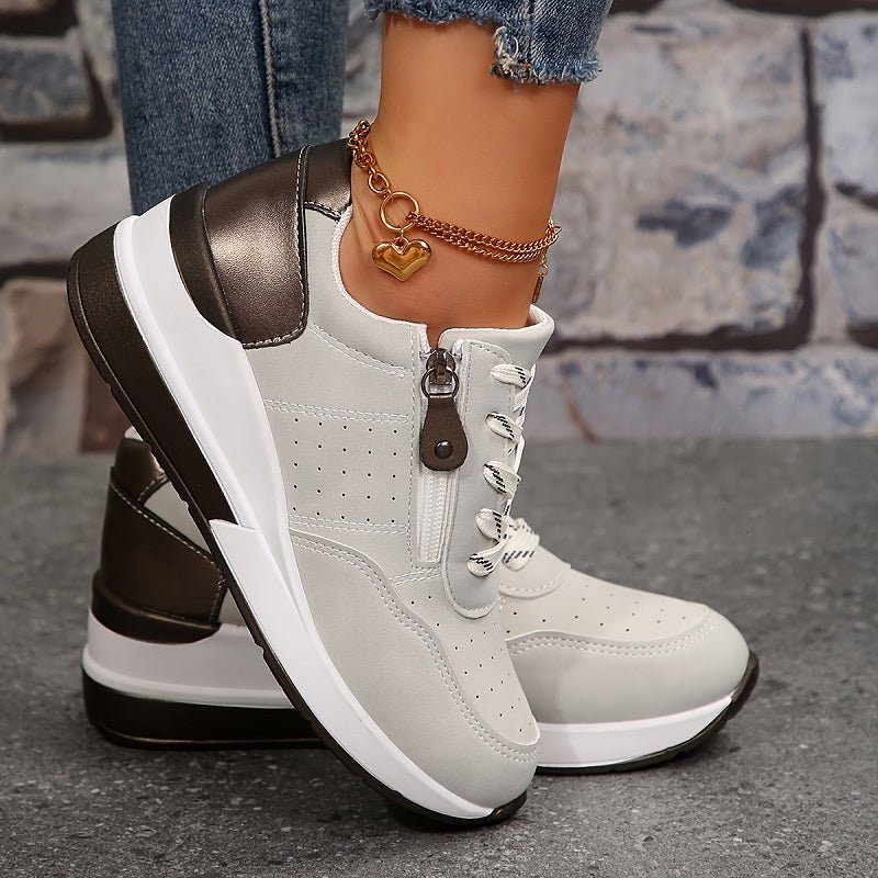 Lucien | Zip - Up Orthopedic Sneakers - Eline Carter