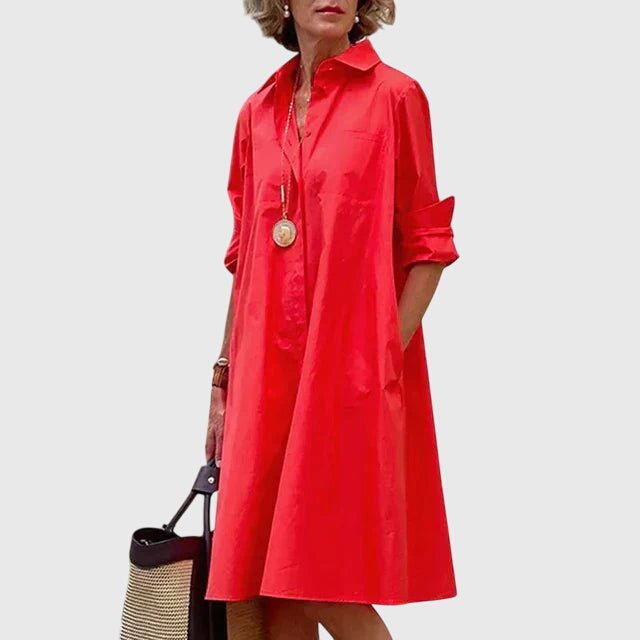 Judy | Timeless Shirt Dress - Eline Carter