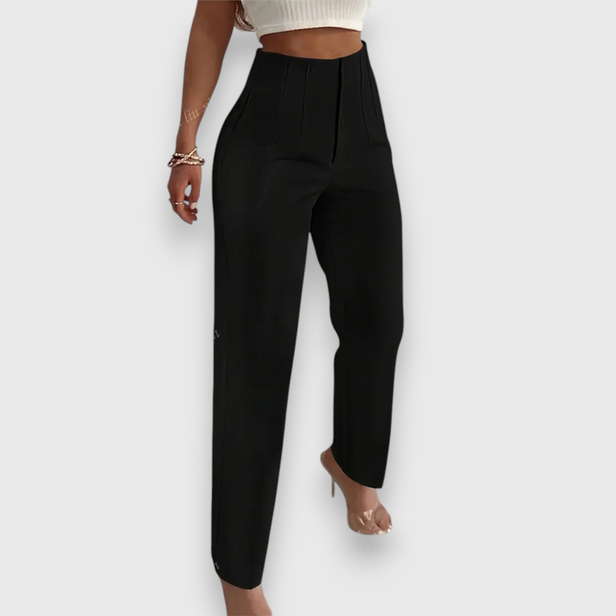 Laura | High - Waisted Trousers - Eline Carter