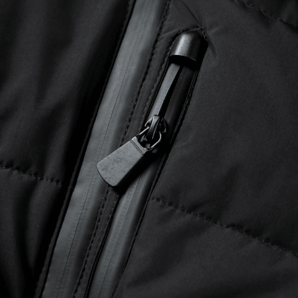 Georgia | Premium Insulated Black Ski Jacket - Eline Carter