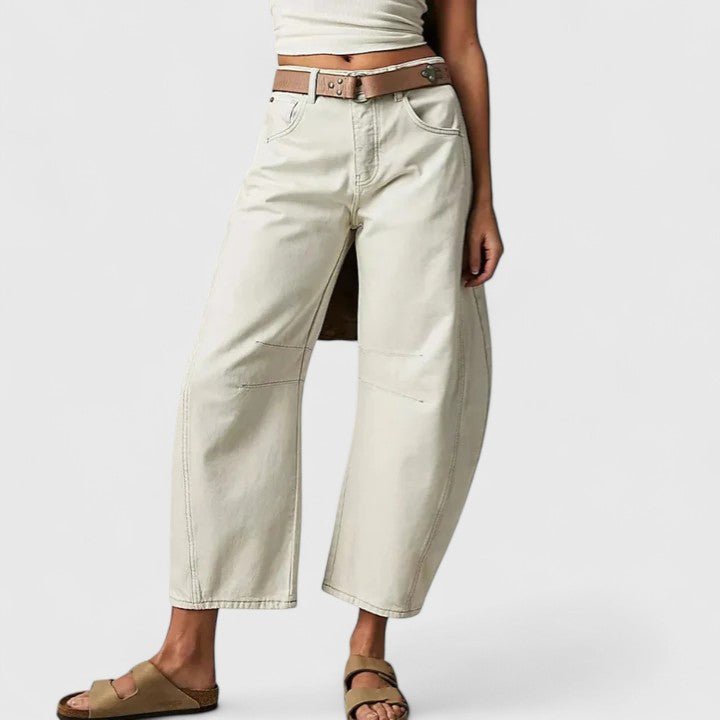 Danielle | Comfortable Wide - Leg Trousers - Eline Carter