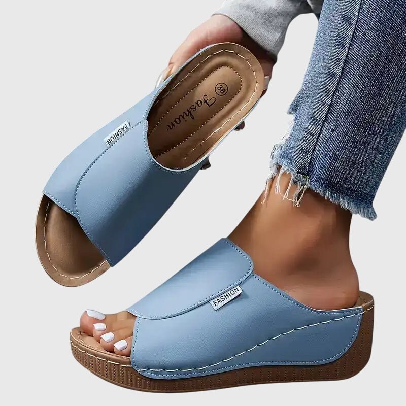 Esther | Orthopedic Wedge Sandals - Eline Carter
