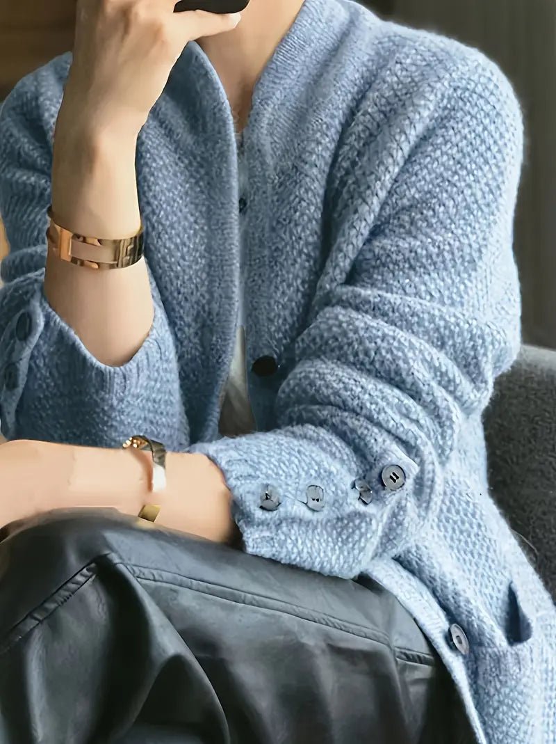 Honey | Cozy Knitted Sweater Jacket - Eline Carter