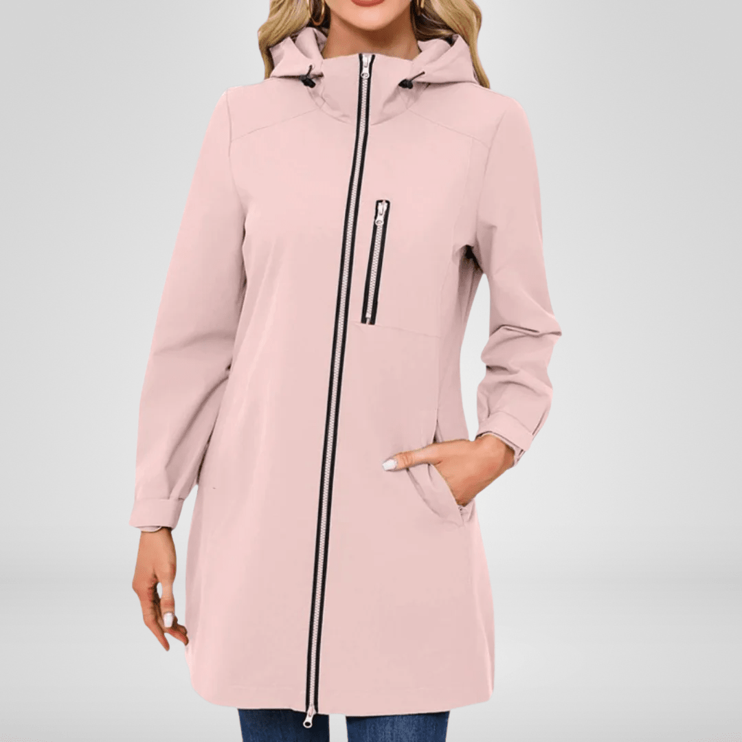 Agnessa | Waterproof Long Jacket - Eline Carter