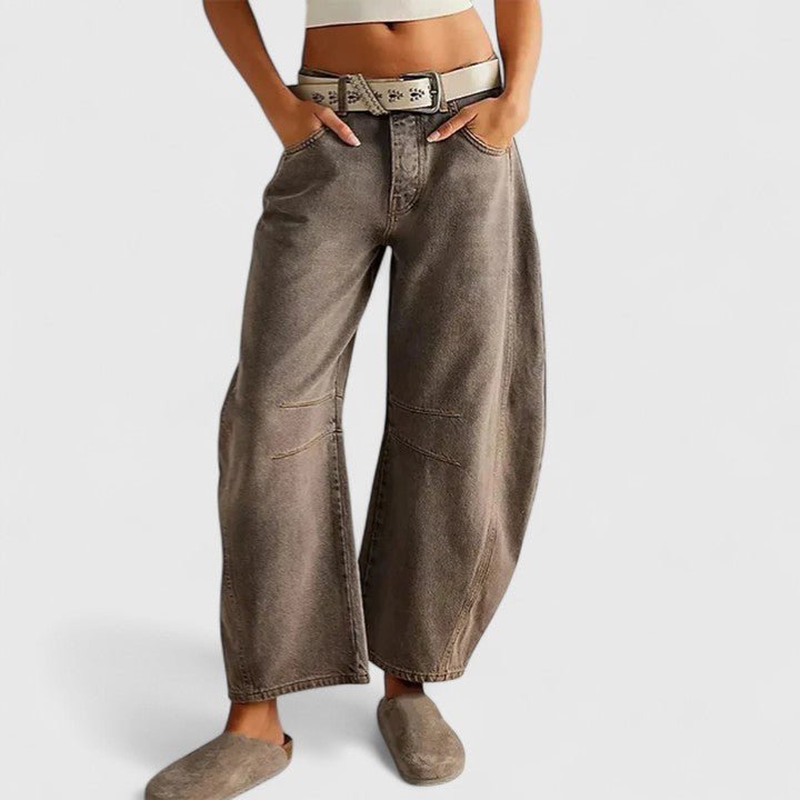 Danielle | Comfortable Wide - Leg Trousers - Eline Carter