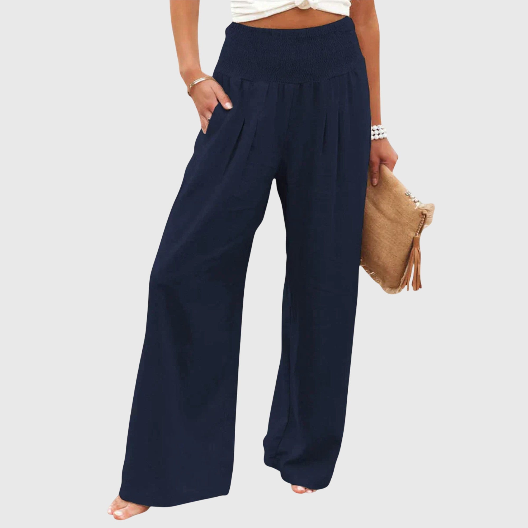 Samirah | Airy and Elegant Trousers - Eline Carter