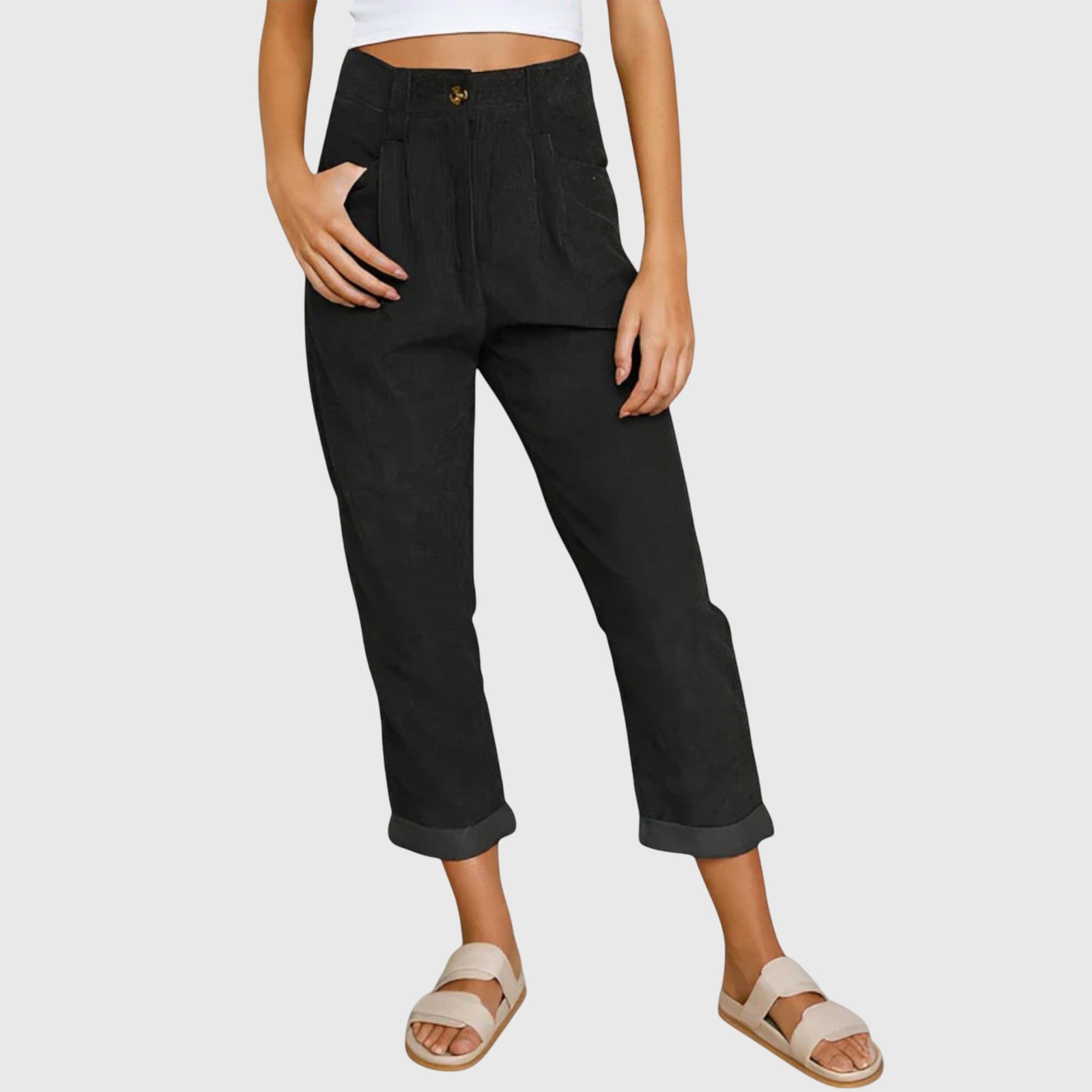 Kaitlyn | Modern Cord Trousers - Eline Carter