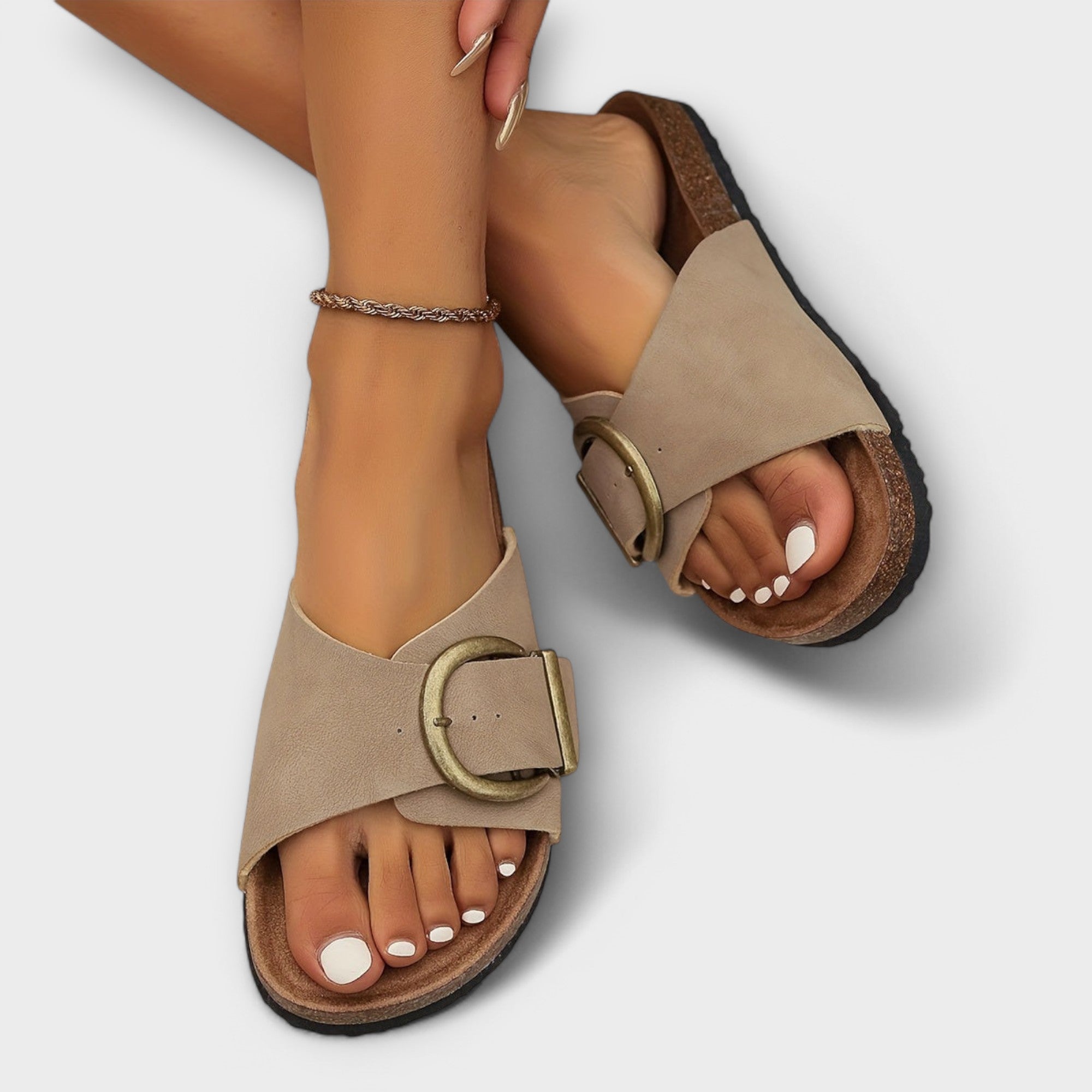 Lynn | Comfortable Soft - Glide Sandals - Eline Carter