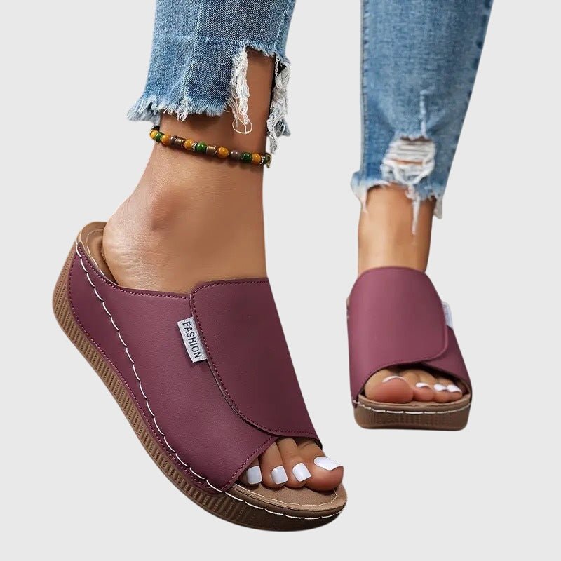 Esther | Orthopedic Wedge Sandals - Eline Carter