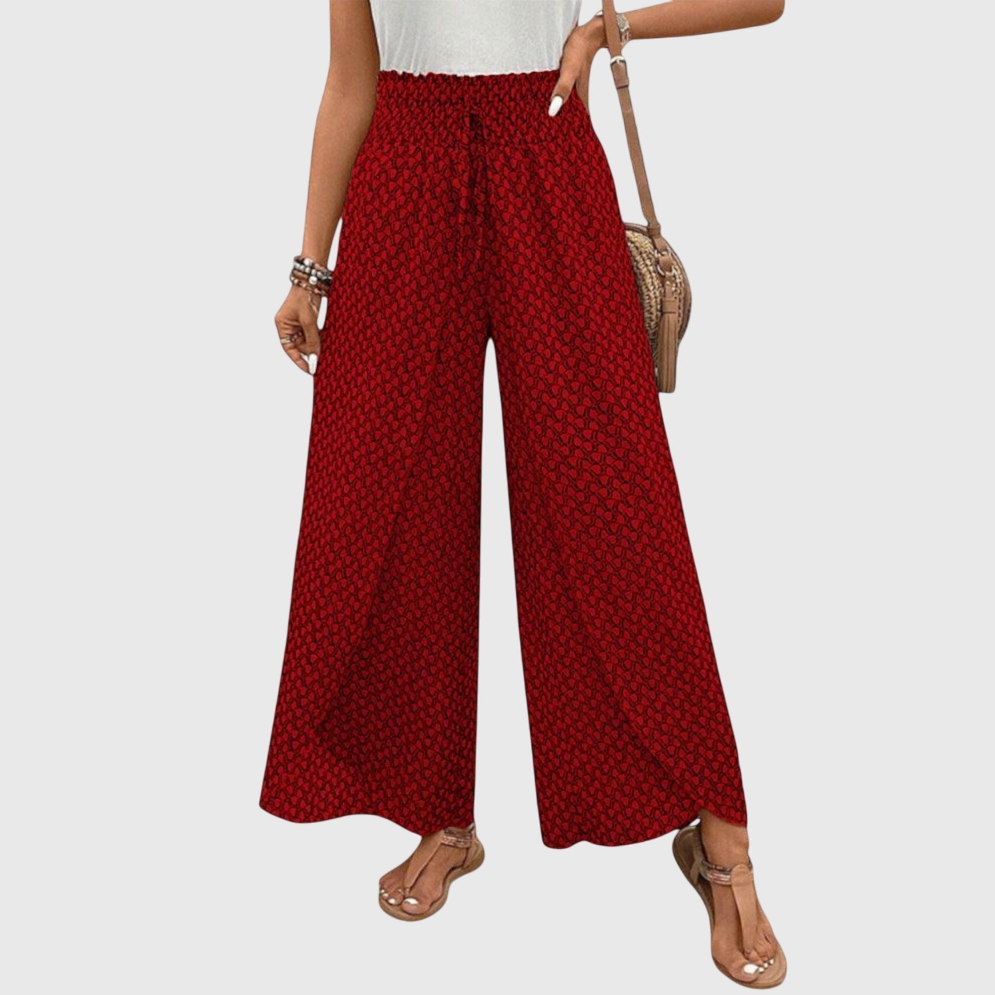 Samantha | Stylish Palazzo Trousers - Eline Carter