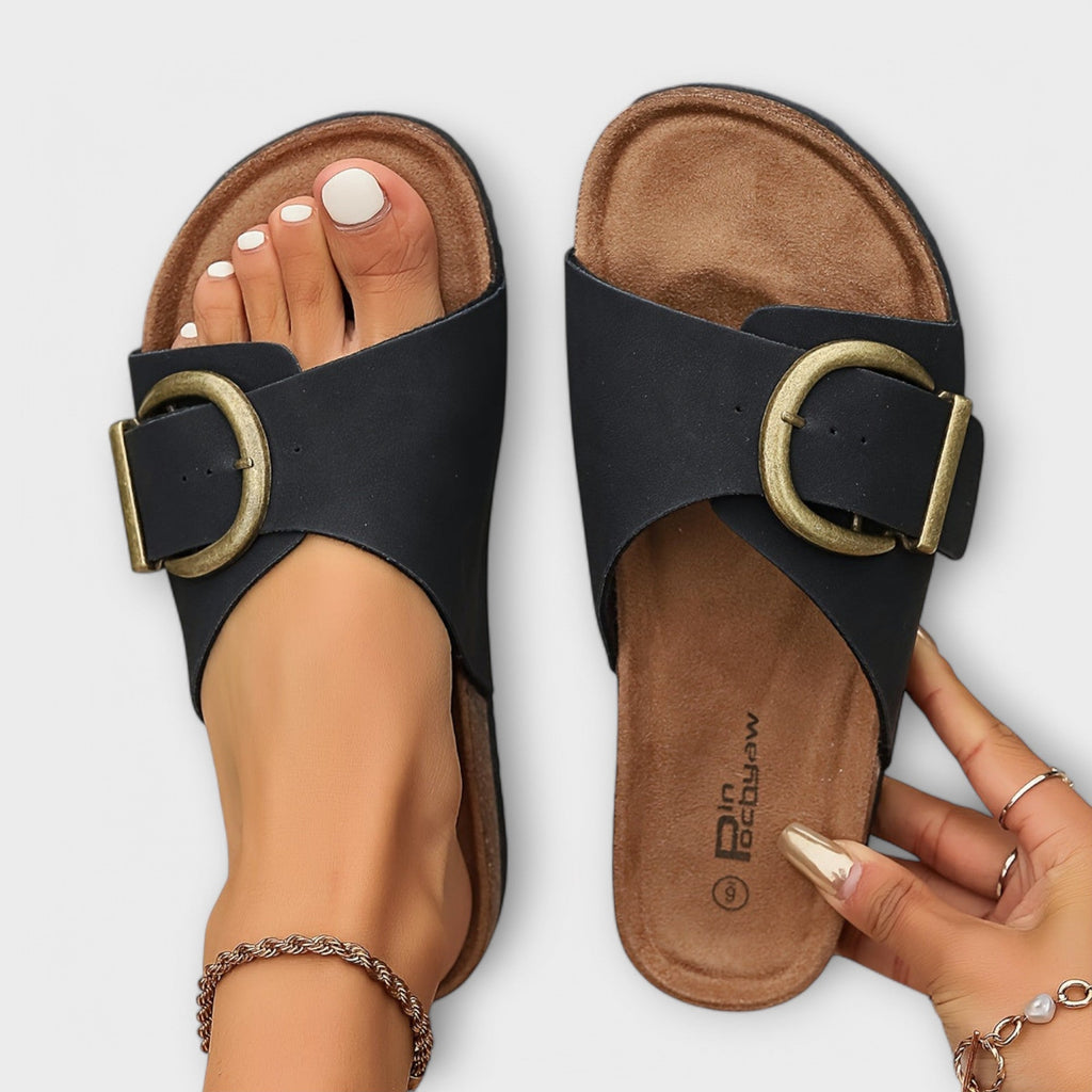 Lynn | Comfortable Soft - Glide Sandals - Eline Carter