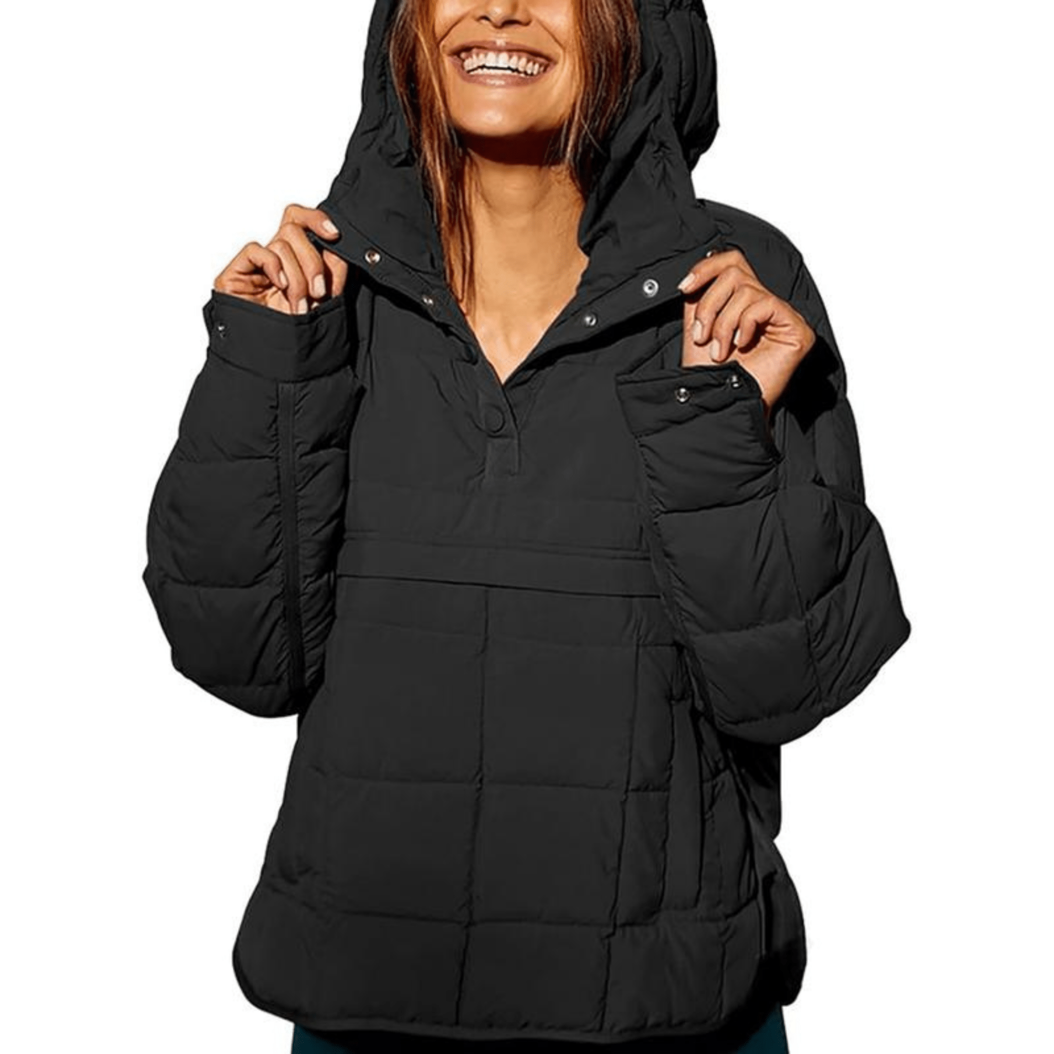Juliana | Oversized Hooded Jacket - Eline Carter