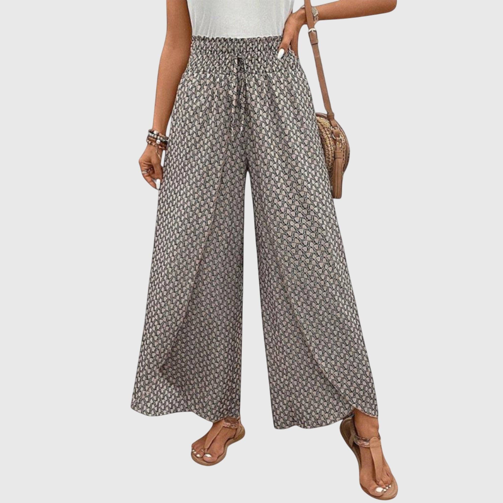 Samantha | Stylish Palazzo Trousers - Eline Carter