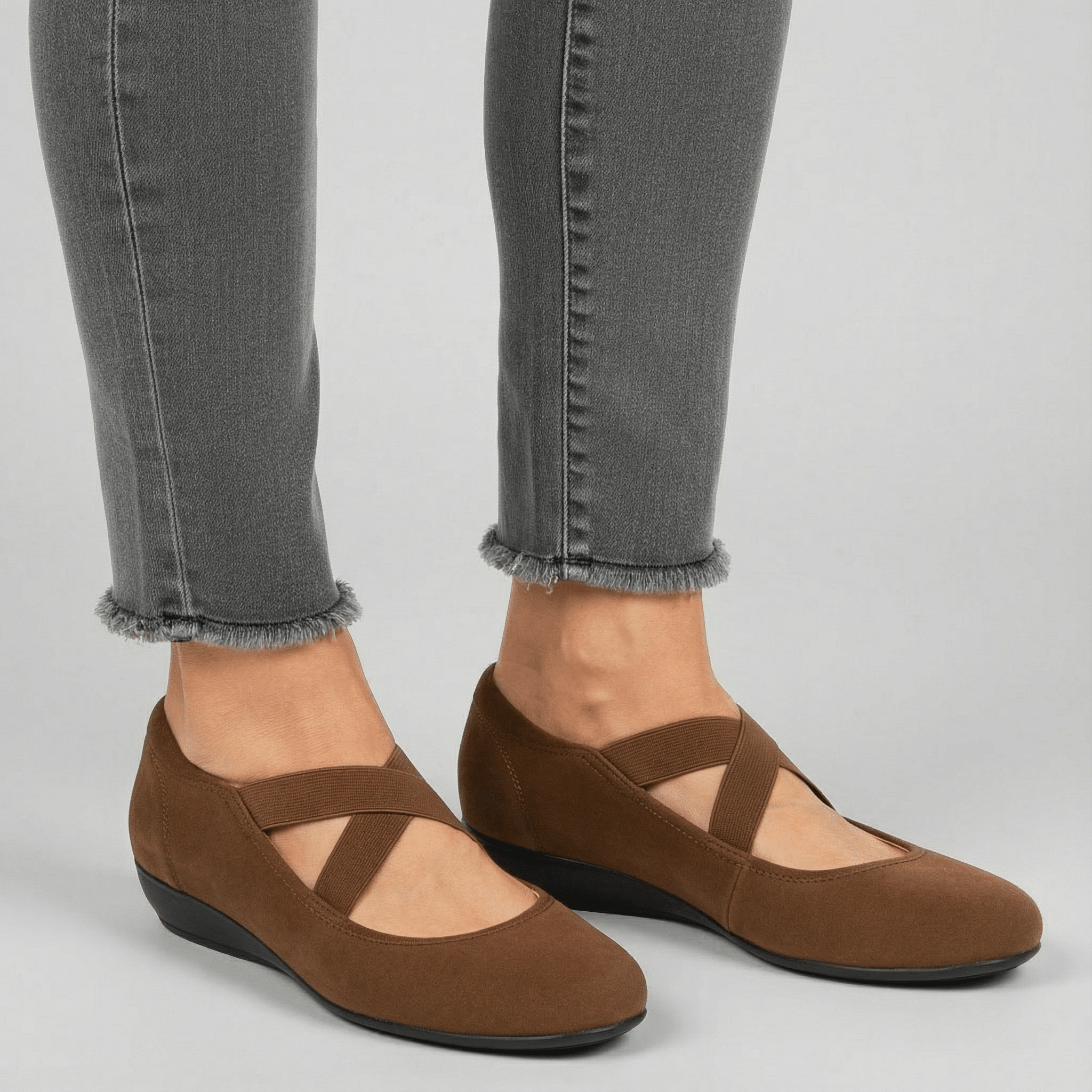Angel | Comfy Closed Wedge Slip - On Shoes - Eline Carter