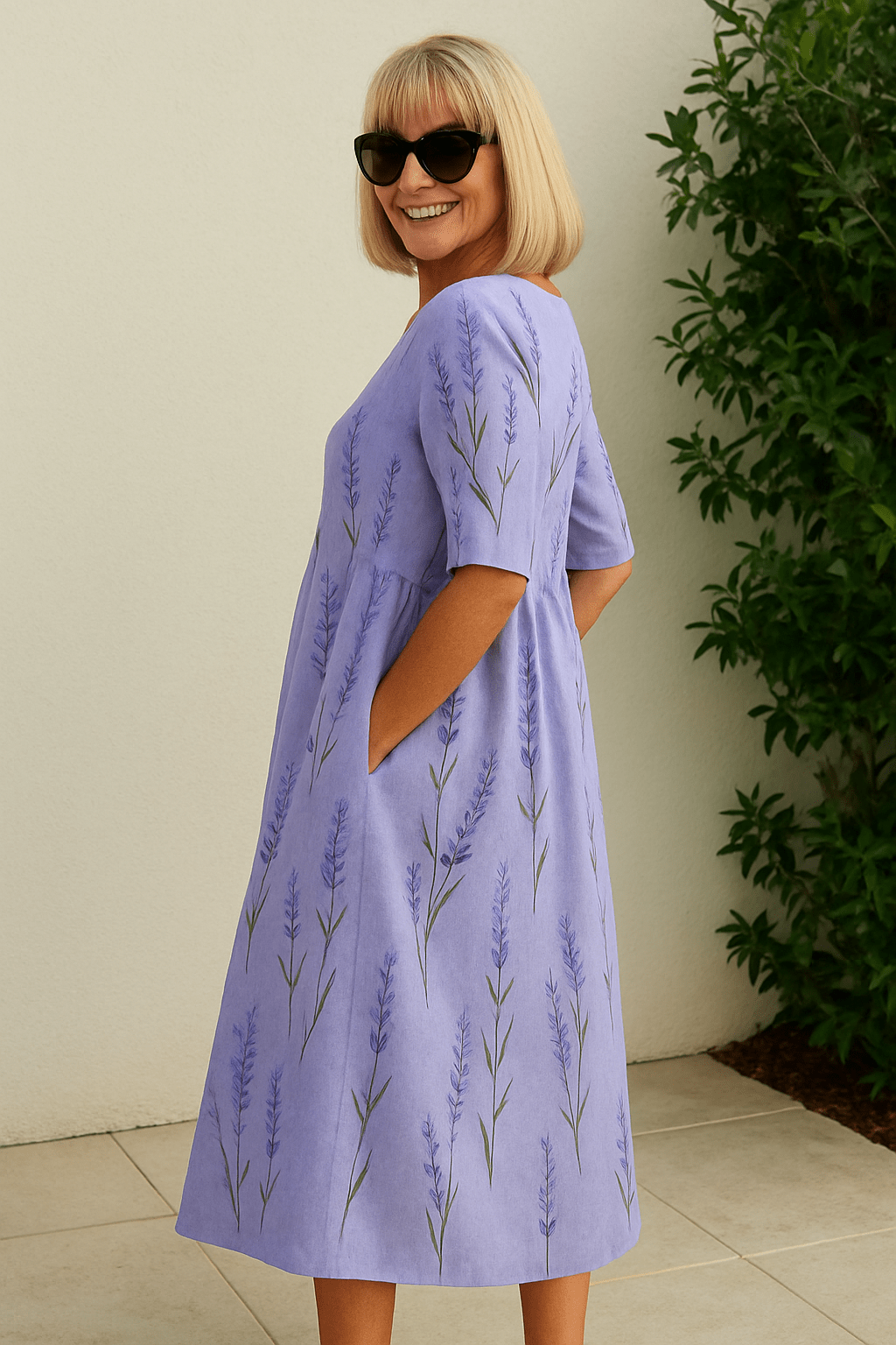 Eliza | Casual Midi Dress - Eline Carter