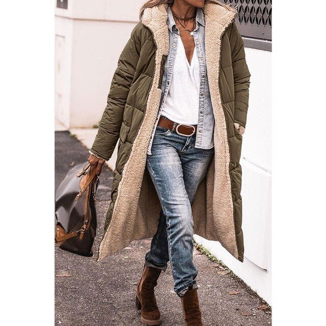 Ninette | Double - sided Parka Jacket - Eline Carter