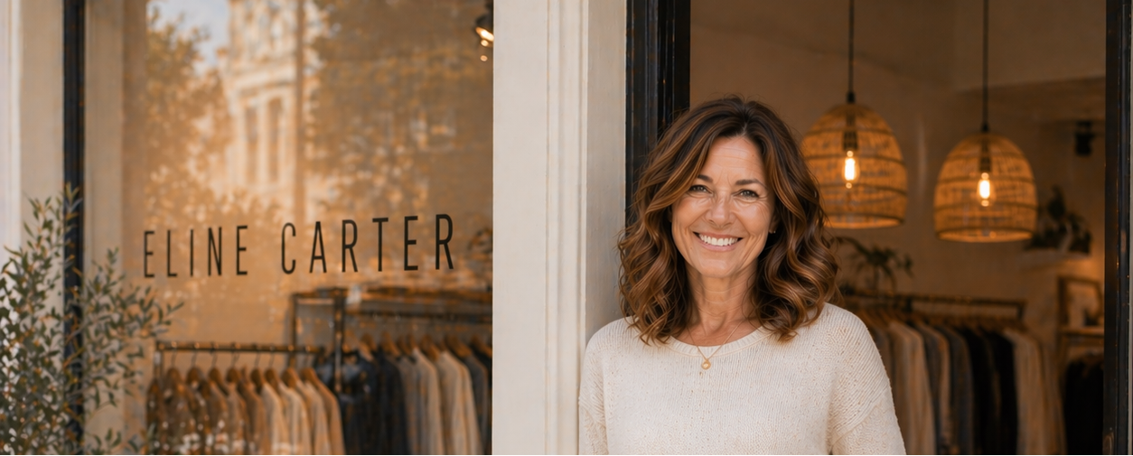 Eline-Carter-Standing-In-Store