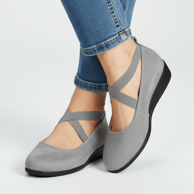 Angel | Comfy Closed Wedge Slip - On Shoes - Eline Carter