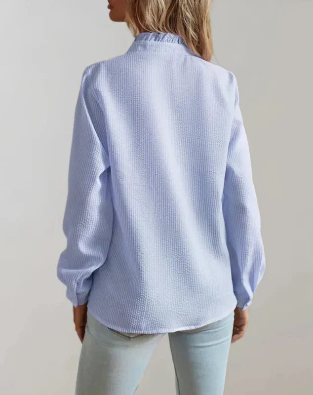 Natalie | Blouse with Ruffles - Eline Carter