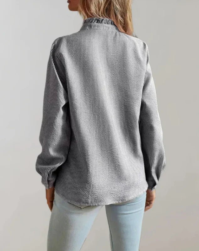 Natalie | Blouse with Ruffles - Eline Carter