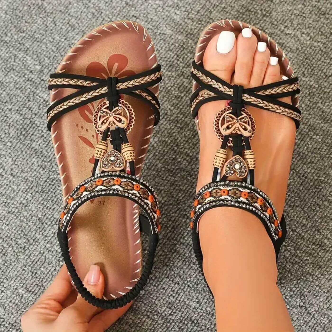Liliana | Comfortable Orthopedic Sandals - Eline Carter
