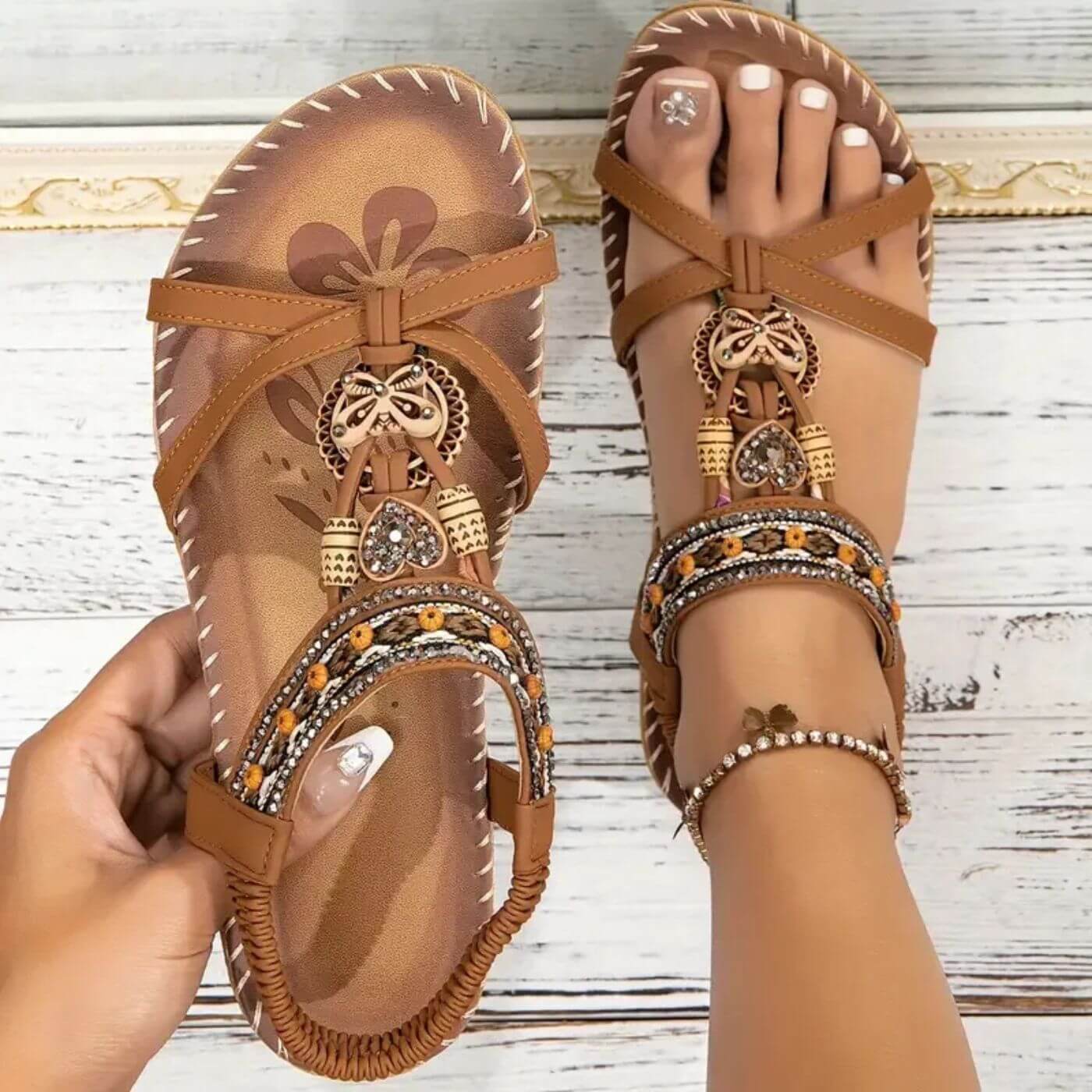Liliana | Comfortable Orthopedic Sandals - Eline Carter