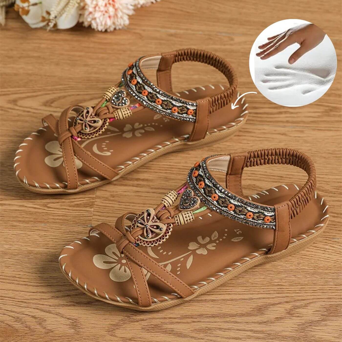 Liliana | Comfortable Orthopedic Sandals - Eline Carter
