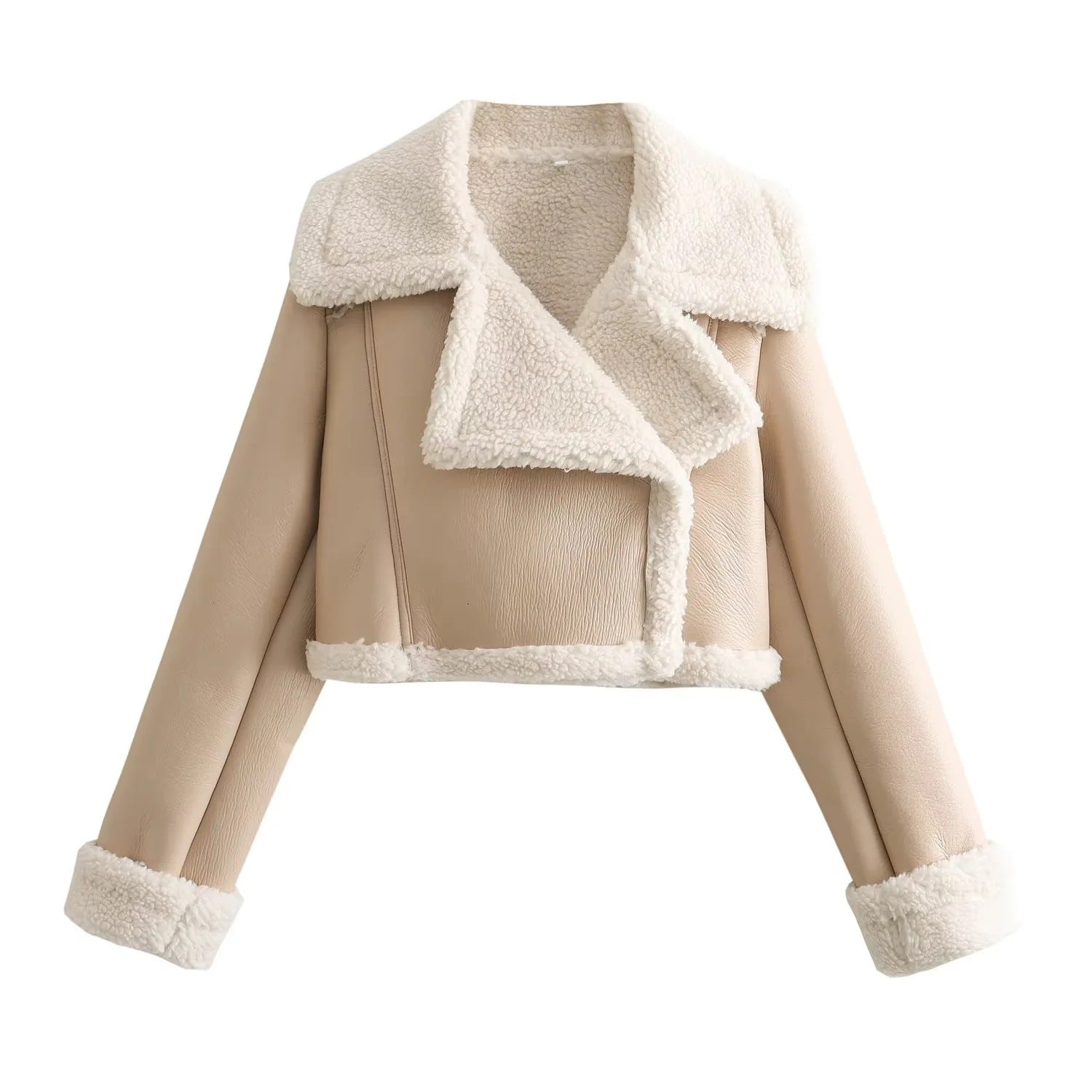 Bloom | Fur Fleece Double - sided Short Jacket - Eline Carter