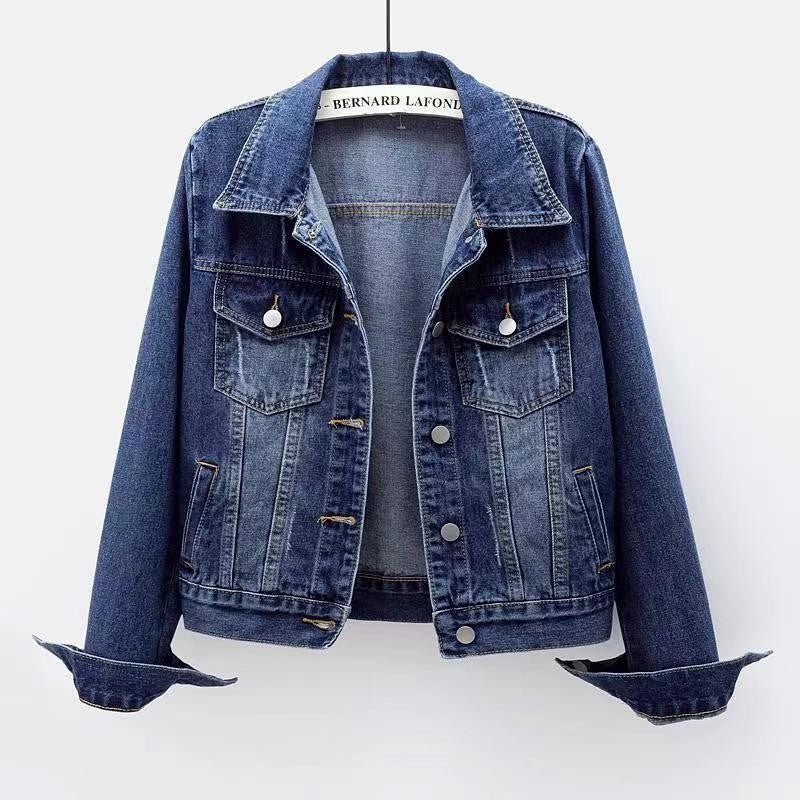Odelia | Single - Breasted Denim Jacket - Eline Carter