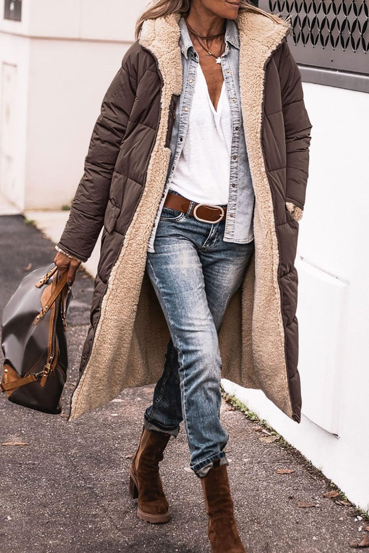 Ninette | Double - sided Parka Jacket - Eline Carter